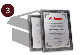 Urkunden Designer - Urkunden einfach selbst gestalten 3 Die perfekte Ehrung
